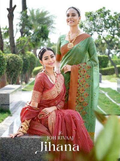 JIHANA BY JOH RIVAAJ BANARASI SAREE MANUFACTURER IN INDIA